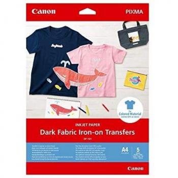 Canon Dark Fabric Iron-On Transfers A4 Paper