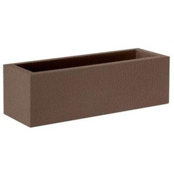 Newgarden JARA Macetero Rectangular para Flores y Plantas Muy Resistente para Exterior e Interior de Estilo Moderno, Hecho de Polietileno en España, Disponible en Varios Colores y Tamaños (100x40x