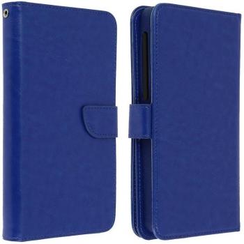 Funda Billetera Universal Azul para Smartphones de 5.0' a 5.3'
