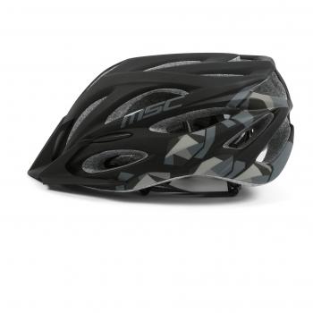 Msc Inmold HM15XCBML - Casco, color negro / gris, talla M/L