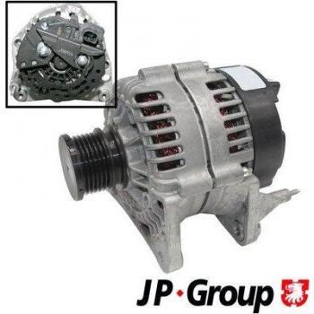 Alternador JP GROUP 1190101200 - Tipo: Alternador, características: compatible con vehículos de diversas marcas, alta eficiencia en la generación de energía, diseño robusto para mayor durabilidad, fácil instalación y mantenimiento