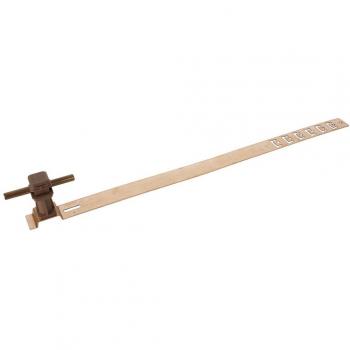 Dehn Roof Cable Support Holder for Lightning Protection, 0.48m, Brown
