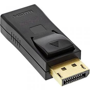 InLine 17198L adaptador de cable de vídeo DisplayPort HDMI Type A