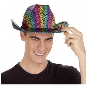 Sombrero Rainbow My Other Me Talla única 58 cm Vaquero