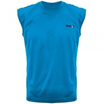 Furco Trento - Camiseta sin mangas para hombre, color turquesa, talla M