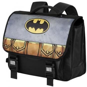 Mochila Cartable 2.0 DC Comics Batman Batdress, Negro, 38 x 30 cm, Capacidad 13.5 L