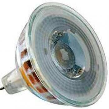 Sylvania MR16 LED bombilla 5,3 W Foco GU5,3 12 V CRISTAL como lámpara halógena blanca cálida 830