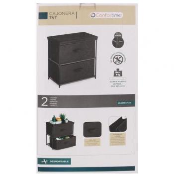 CAJONERA TNT 2 CAJONES 55X30X50CM CONFORTIME