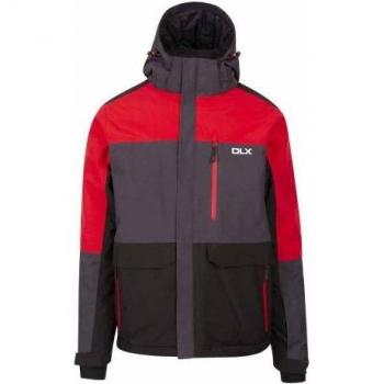 Chaqueta de Esquí Trespass Richardson para Hombre - Impermeable, transpirable, aislante, con capucha ajustable, múltiples bolsillos, puños ajustables y diseño moderno