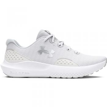 Under Armour Women's Charged Surge 4 Running Shoes - Superior Cushioning, White