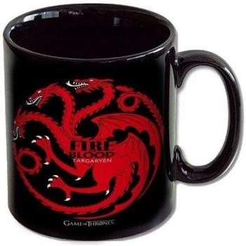SD Toys - Taza cerámica con diseño Fire And Blood Targaryen