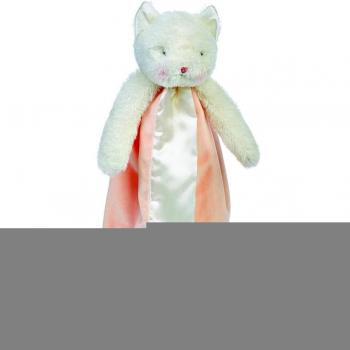 Bunnies By The Bay 16'' Plush BUDDY BLANKET Baby Blankie PURR-TY KITTY