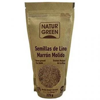 Natur Green Lino Marrón Molido Bio 225g