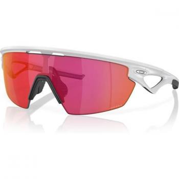 Gafas de sol de ciclismo Oakley Sphaera Matte White con lentes Prizm Field