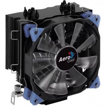Refrigerador de CPU AeroCool Verkho 5 Dark RGB 120mm para sockets AMD e Intel
