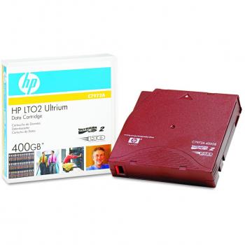 HP C7972A - Cartucho LTO2 Ultrium de datos, 400 GB
