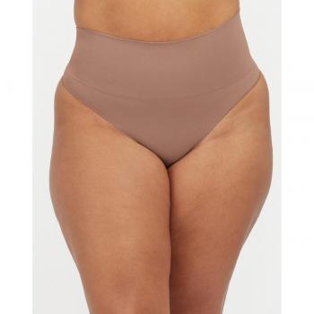 Spanx - Tanga reductor de talle alto fabricada en nylon reciclado