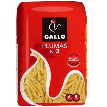 Macarrones Pluma Nº3 Gallo 500g