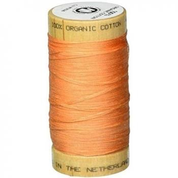 Organic Cotton Thread 300 Yards-Tangerine