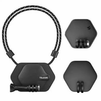 Soporte Magnético Rápido para Cámara de Acción TELESIN con Correa de Pecho, Accesorios para GoPro Hero