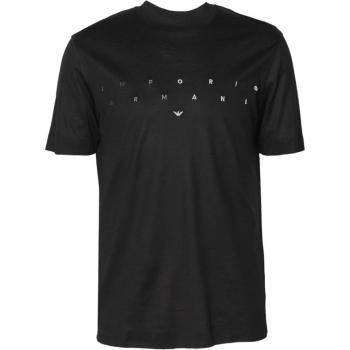 Emporio Armani Black Male T-Shirt Size S