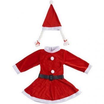 Disfraz para Niños Mamá Noel 9-13 Años Rojo Blanco