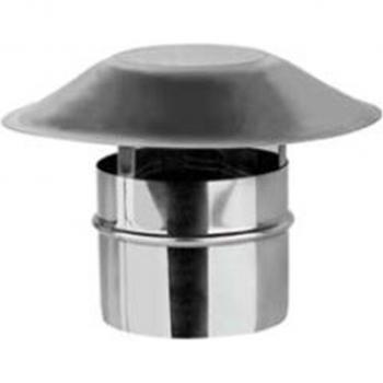 Sombrerete universal de pared simple de Ø200 mm