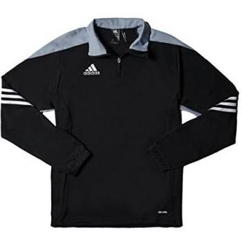 adidas Sere14 TRG TOP - Sudadera para hombre, color negro / plata / blanco, talla XS