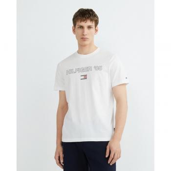 Camiseta Tommy Hilfiger 85 Blanco Para Hombre