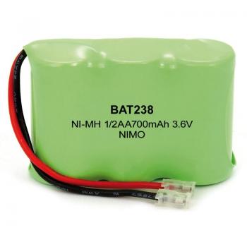Batería Ni-MH 3.6V 700mAh Inalámbrica para Teléfono