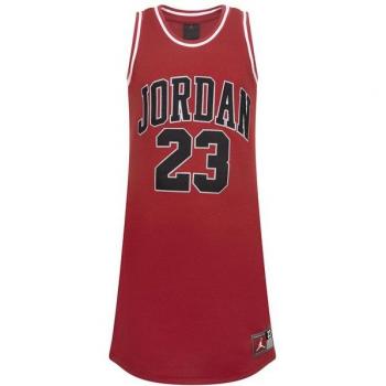 Jordan 23 Red Girls' T-Shirt Dress