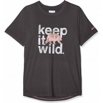 Columbia Miller Valley Camiseta de Manga Corta, Hombre, Shark, M