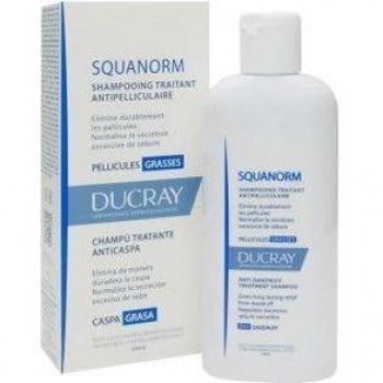Ducray Squanorm Champú Anticaspa para Cabello Graso 200ml