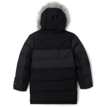 Chaqueta de Invierno con Capucha Columbia Marquam Peak Fusion II Parka Negro para Niños - Talla L