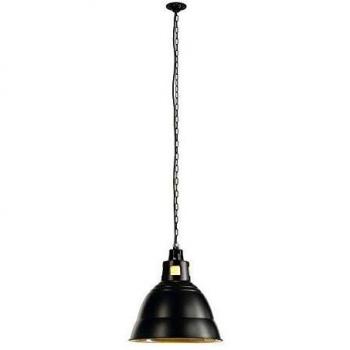 Lámpara colgante SLV Para 380, negra