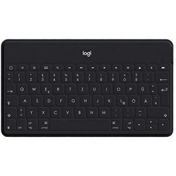 Teclado Bluetooth Logitech Keys-To-Go QWERTZ Suizo Negro