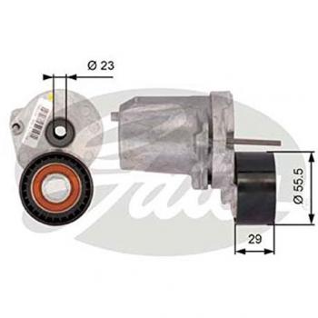 Gates T39109 rodillos tensores para correa de transmisión trapezoidal
