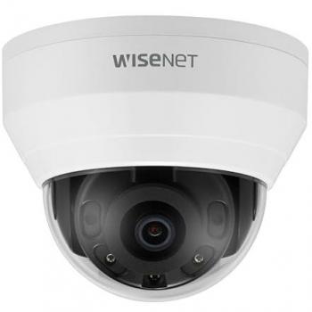 Cámara de vigilancia domo IP Hanwha QND-8020R 5MP con objetivo de 4 mm y visión nocturna IR (2592 x 1944 píxeles)