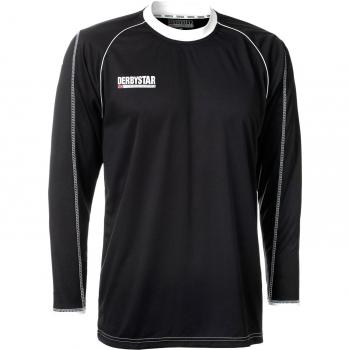 Derbystar Uni Spielertrikot - Camiseta de equipación, tamaño 164 UK, Color Negro