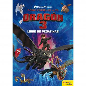 Cómo entrenar a tu dragón 3. Libro de pegatinas