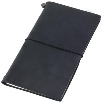 Midori Traveler's Notebook Black Leather