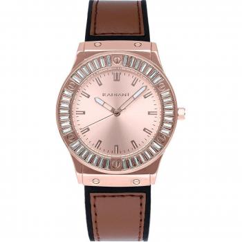Radiant - Reloj de mujer Rocky RA633203 de silicona y correa marrón