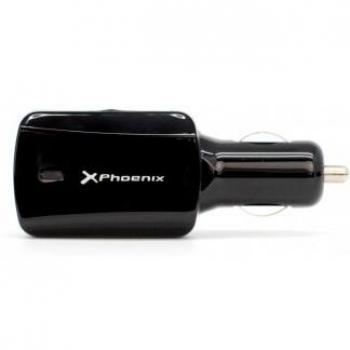 Phoenix Technologies PHLAPTOPCARCHARGER - Cargador de coche para ordenadores portátiles