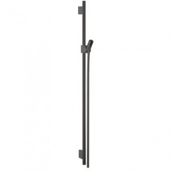 Barra de Ducha Hansgrohe Axor Uno 900mm con Flexible de 1600mm, Color: Cromo Negro Cepillado
