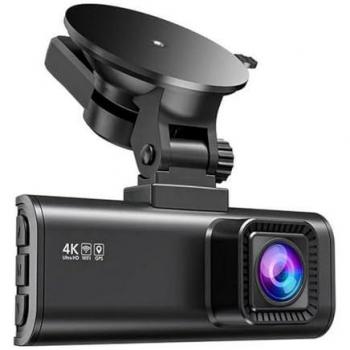 Dashcam Redtiger F7NS 4K con GPS, WiFi y micrófono integrado - Negro