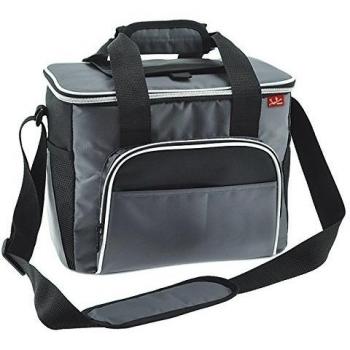 Jata Hogar Take Away Bolsa térmica Porta Alimentos, Gris y Negro, 0 cm