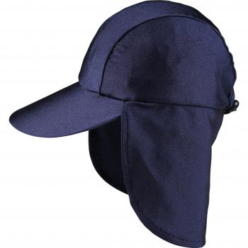 Zunblock Suncap - Gorra con protector solar para niños, color azul marino, talla M