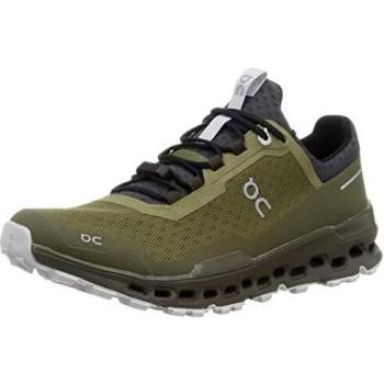 Cloudultra Olive Eclipse Men's Low-Top Mesh Sneakers