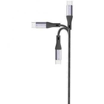 Cable de carga rápida Silicon Power Boost Link LK30AB USB A a MicroUSB 1m, 2.4A, 5Gbps
