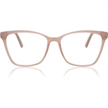 Cat Eye Full Rim Plastic Women’s Prescription Glasses - Pink Size 55 - Blue Light Block Available - SmartBuy Collection